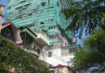 Xây không phép bị phạt 500 triệu đồng